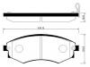 HSB HP4004 Колодки тормозные дисковые передн SSANGYONG: REXTON 02-03, KARANDO 00-