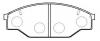 HSB HP5011 Колодки тормозные дисковые TOYOTA: HIACE 82.12- / HILUX (RN55, 75) 84.8-, TOYOTA: HIACE (YH, LH50-71) 83.11-