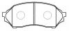HSB HP5016 Колодки тормозные дисковые передн MAZDA: 323 F 98-04, PROTEGE 99-03 / FORD: LAZER 99-01