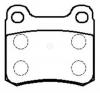 HSB HP5029 Колодки тормозные дисковые BENZ (W124, 201)