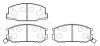 HSB HP5038 Колодки тормозные дисковые TOYOTA: PREVIA 91-, TOYOTA: PREVIA 94.1-97