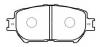 HSB HP5053 Колодки тормозные дисковые передн TOYOTA: CAMRY 01-06