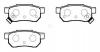 HSB HP5061 Колодки тормозные дисковые HONDA: ACCORD 86-, PRELUDE 86-