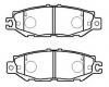 HSB HP5072 Колодки тормозные дисковые TOYOTA: LEXUS: 92.8-