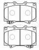 HSB HP5084 Колодки тормозные дисковые TOYOTA: LAND CRUISER (UZJ100) 98.1- / LEXUS: LX 98-