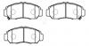 HSB HP5085 Колодки тормозные дисковые передн ACURA: TSX 04-10 / HONDA: CIVIC VI 05-05, CIVIC VII 05-, STREAM 01-