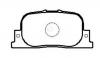 HSB HP5091 Колодки тормозные дисковые TOYOTA: COROLLA ALTIS 02-