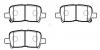 HSB HP5092 Колодки тормозные дисковые ACURA: TRUCK 01-02 / HONDA: TRUCK 01-04