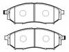 HSB HP5095 Колодки тормозные дисковые передн NISSAN: 350Z 06-09, MURANO 05-, PATHFINDER 05- / INFINITI: FX35 05-09, FX45 05-08, G35 05-08, M35 06-07, M45 06-07, Q45 02-06