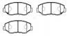 HSB HP5096 Колодки тормозные дисковые передн HONDA: ACCORD 03-07, CR-V 02-06, Element 03-09