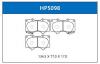 HSB HP5098 Колодки тормозные дисковые передн TOYOTA: LAND CRUISER (120) 02- / MITSUBISHI: PAJERO 06-