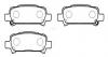 HSB HP5132 Колодки тормозные дисковые SUBARU: LEGACY 98.6-