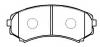 HSB HP5134 Колодки тормозные дисковые MITSUBISHI: PAJERO 97.8-, MONTERRO 01-