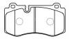 HSB HP5147 Колодки тормозные дисковые BENZ S-class (W-221) 05.10-, E-class Berlina, T-Mode (W211)(S211) 02.3-