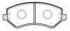 HSB HP5156 Колодки тормозные дисковые CHRYSLER: GRAN VOYAGER 01-03