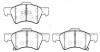 HSB HP5157 Колодки тормозные дисковые CHRYSLER: TOWN &amp; COUNTRY VAN - w, 16” wheels 2006-01, VOYAGER, DODGE: TRUCK, VAN GRAND VOYAGER - w, rear disc brakes 2003-01, CARAVAN, GRAND CARAVAN -