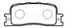 HSB HP5161 Колодки тормозные дисковые задн TOYOTA: CAMRY (EUROPA) 01-05