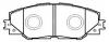HSB HP5177 Колодки тормозные дисковые передн TOYOTA: RAV 4 III 05 -