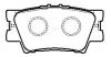 HSB HP5178 Колодки тормозные дисковые задн TOYOTA: CAMRY 06-, RAV 4 05-