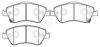 HSB HP5182 Колодки тормозные дисковые TOYOTA: COROLLA 2009 AFRICAN