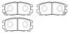 HSB HP5219 Колодки тормозные дисковые ISUZU: AMIGO 98.1- / RODEO 95.6-