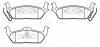 HSB HP5224 Колодки тормозные дисковые FORD: TRUCK F-150 04-, LINCOLN Mark LT 06-