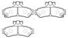 HSB HP5244 Колодки тормозные дисковые TOYOTA: CAMRY (V50) 11-