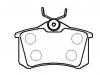 HSB HP5247 Колодки тормозные дисковые PEUGEOT: 405 REAR WVA 20961, NEW SM3 / VW: GOLF GL2.0, PASSAT 1.8T