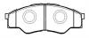 HSB HP5266 Колодки тормозные дисковые TOYOTA: HILUX 2005ON GGN15, KUN16