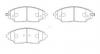 HSB HP5286 Колодки тормозные дисковые передн CHEVROLET: COBALT, AVEO 11- +ABS