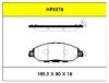 HSB HP5378 Колодки тормозные дисковые