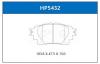 HSB HP5432 Колодки тормозные дисковые задние TOYOTA COROLLA E21 18 - / PRIUS PHV 19-