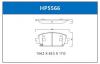 HSB HP5566 Колодки тормозные дисковые передние KIA SORENTO 20-