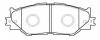 HSB HP8221 Колодки тормозные дисковые передн LEXUS: IS-250 06-