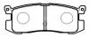 HSB HP8239 Колодки тормозные дисковые MAZDA: 626, CAPELLA 87.7-