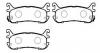 HSB HP8265 Колодки тормозные дисковые MAZDA: MX-5, MIATA 94-