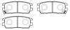 HSB HP8307 Колодки тормозные дисковые MITSUBISHI: PAJERO, MONTERO 91.10-