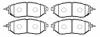 HSB HP8432 Колодки тормозные дисковые передн SUBARU: LEGACY 03.9-