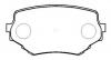 HSB HP8452 Колодки тормозные дисковые SUZUKI: VITARA 97-