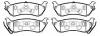 HSB HP8525 Колодки тормозные дисковые VW: Beetle, Golf / SKODA: Octavia / AUDI: A3