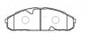 HSB HP9046 Колодки тормозные дисковые NISSAN: SAFARI, PATROL