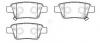 HSB HP9152 Колодки тормозные дисковые задн TOYOTA: AVENSIS 03 - , AVENSIS седан 03 - , AVENSIS универсал 03 - , COROLLA Verso 04 -