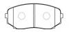 HSB HP9193 Колодки тормозные дисковые передн MAZDA: MPV I 95 - 99, MPV II 99- / FORD: Edge