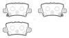HSB HP9246 Колодки тормозные дисковые HONDA: CIVIC(EUR)