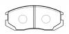 HSB HP9268 Колодки тормозные дисковые MITSUBISHI: MIRAGE, LANCER