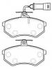 HSB HP9344 Колодки тормозные дисковые AUDI: 80, 90, Quattro, Coupe / VW: Passat