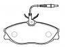 HSB HP9417 Колодки тормозные дисковые PEUGEOT: 607