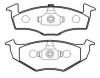 HSB HP9464 Колодки тормозные дисковые SEAT: Toledo / VW: Golf, Vento, polo