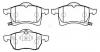 HSB HP9501 Колодки тормозные дисковые CHEVROLET: Astra, Zafira