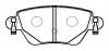 HSB HP9507 Колодки тормозные дисковые FORD: Metrostar